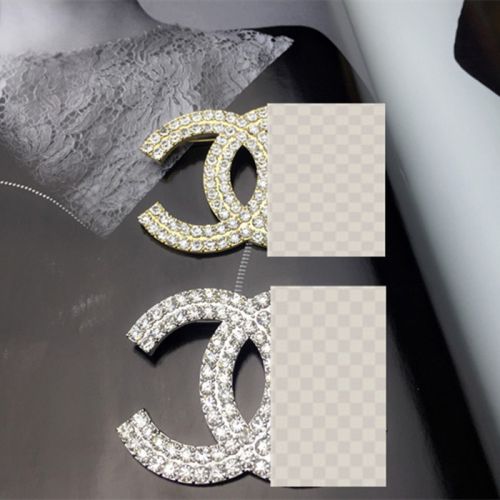 Broche femme en Alliage argent et plaqué or - Ref 1171514