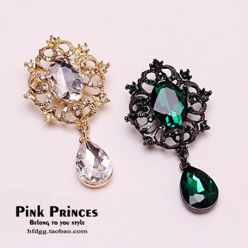 Broche femme en Alliage argent et plaqué or - Ref 1171544