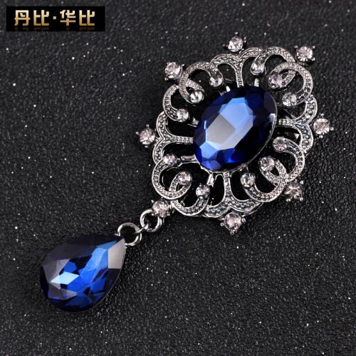 Broche femme en Zircon diamant - Ref 1171572