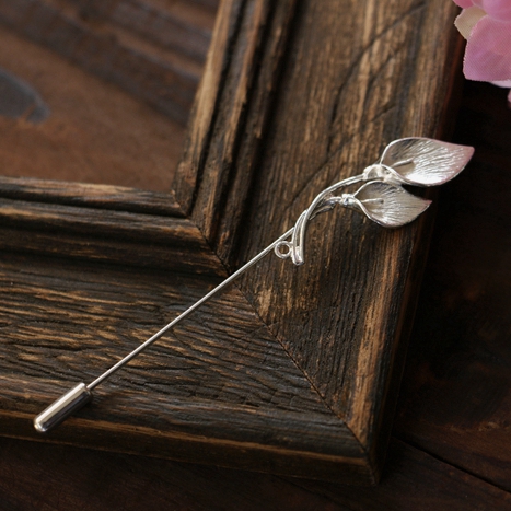 Broche femme en Alliage argent et plaqué or - Ref 1171586