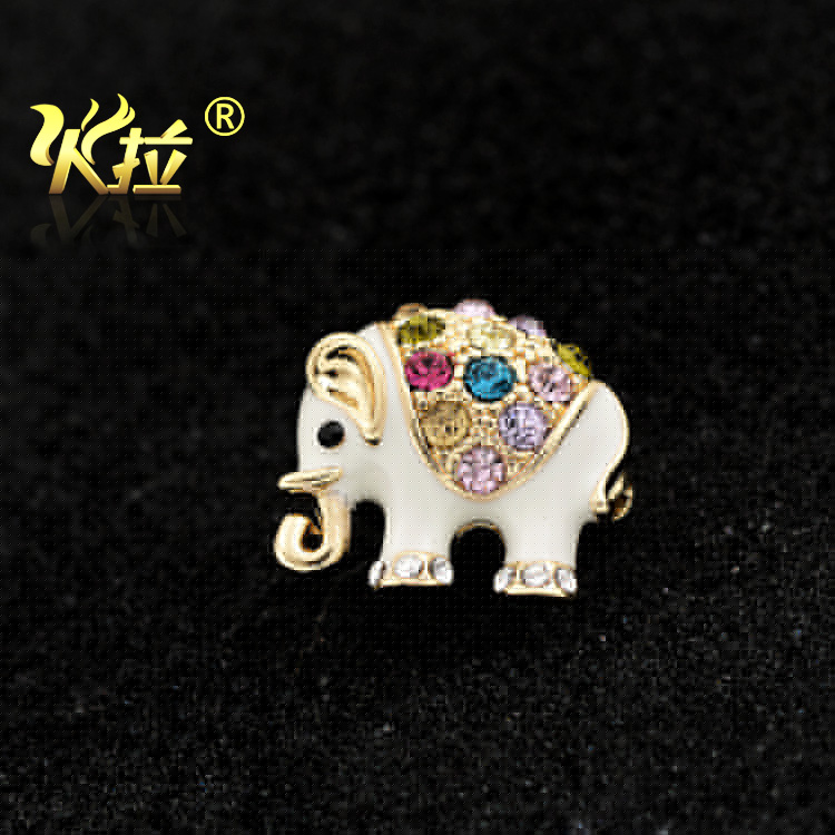 Broche femme en Alliage argent et plaqué or - Ref 1171624