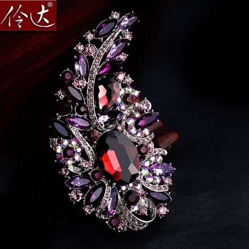 Broche femme LINGLADY en Alliage argent et plaqué or - Ref 1171765