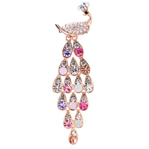 Broche femme en Alliage argent et plaqué or - Ref 1171766