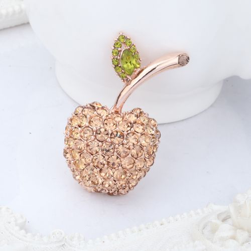 Broche femme YA BAO en Alliage argent et plaqué or - Ref 1171782