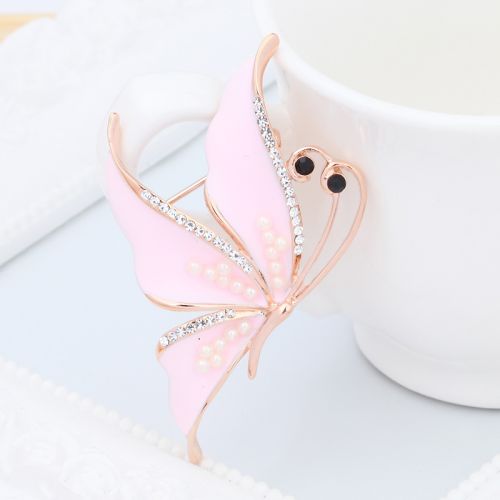 Broche femme YA BAO en Alliage argent et plaqué or - Ref 1171810