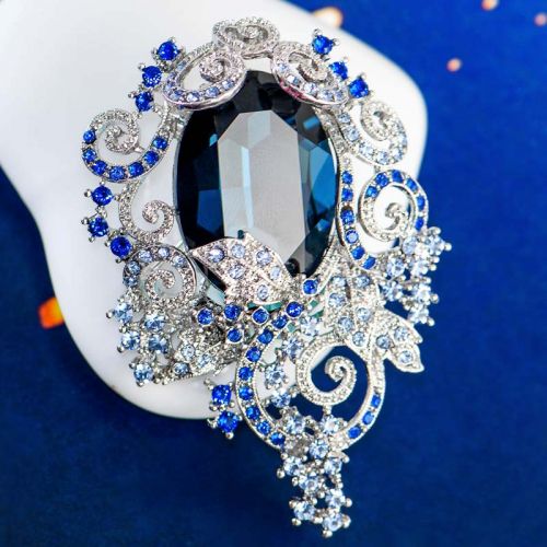 Broche femme L'ETE en Alliage argent et plaqué or - Ref 1171866
