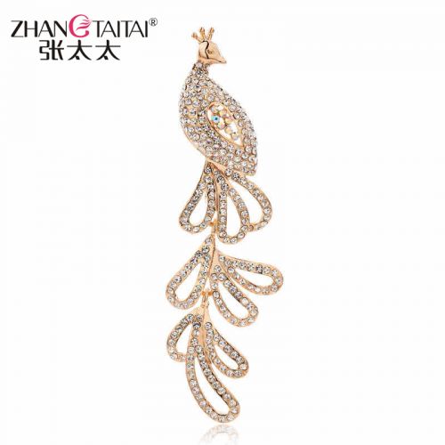 Broche femme en Alliage argent et plaqué or - Ref 1171957