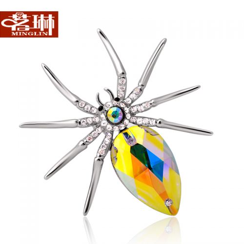 Broche femme en cristal autrichien - Ref 1171995