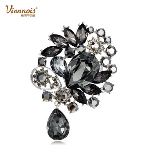 Broche femme VIENNOIS en Alliage argent et plaqué or - Ref 1172174