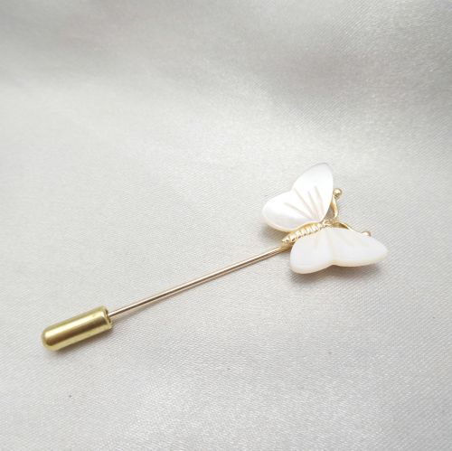 Broche en Alliage argent et plaqué or - Ref 1172266