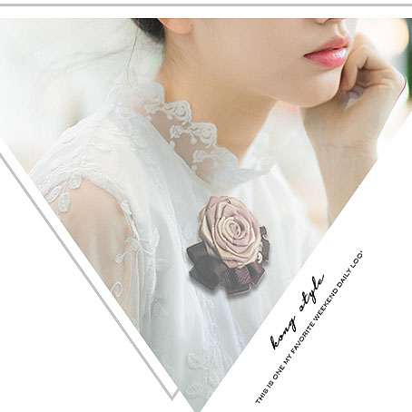 Broche femme en Matériau mixte - Ref 1172358