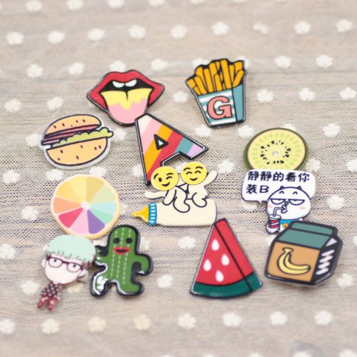 Broche Lovers en Matériau mixte - Ref 1172573