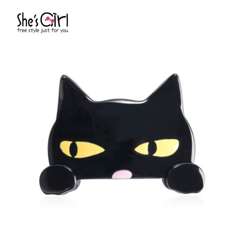Broche femme SHES GIRL en feuille - Ref 1172589