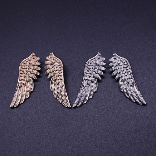 Broche Lovers en Alliage argent et plaqué or - Ref 1172624