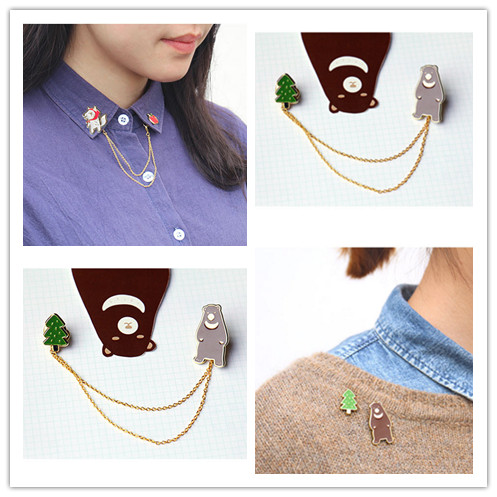 Broche femme en Alliage argent et plaqué or - Ref 1172665