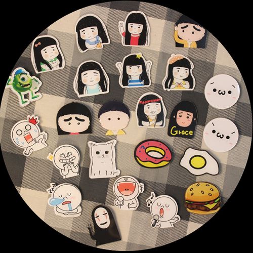 Broche femme en plexiglas - Ref 1172686