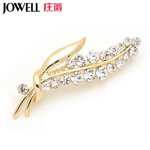 Broche femme en Alliage argent et plaqué or - Ref 1172695