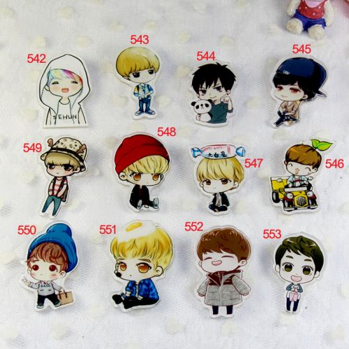 Broche en plexiglas - Ref 1172704