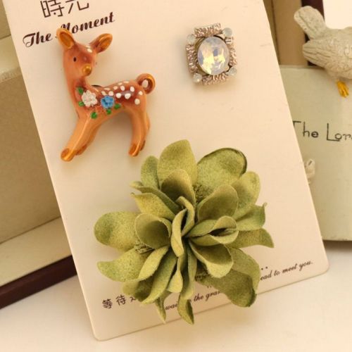 Broche Lovers en Matériau mixte - Ref 1172775