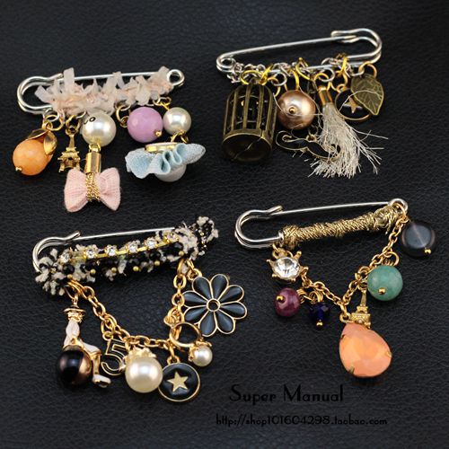 Broche femme en Matériau mixte - Ref 1172876