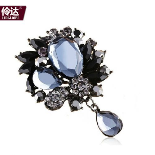 Broche femme LINGLADY en Alliage argent et plaqué or - Ref 1172881