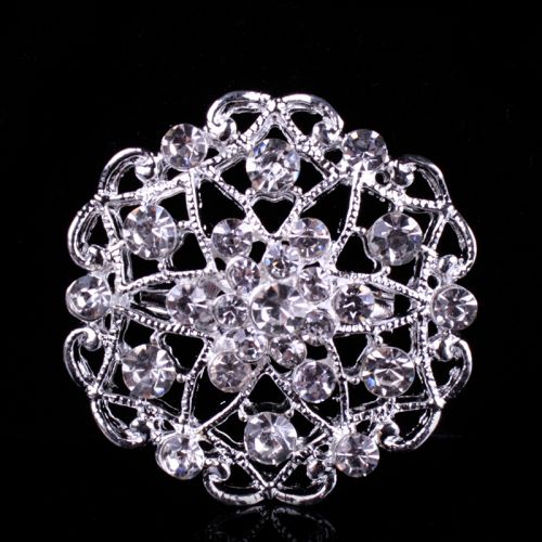 Broche femme en Alliage argent et plaqué or - Ref 1172907