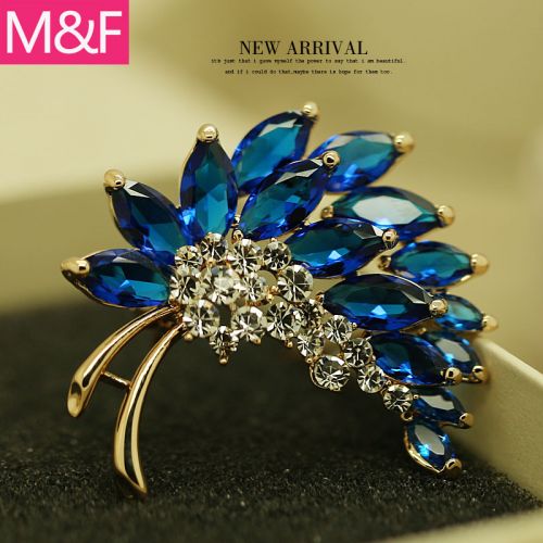 Broche femme en Alliage argent et plaqué or - Ref 1172952