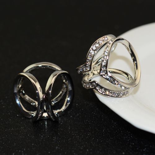 Broche femme en Alliage argent et plaqué or - Ref 1172973