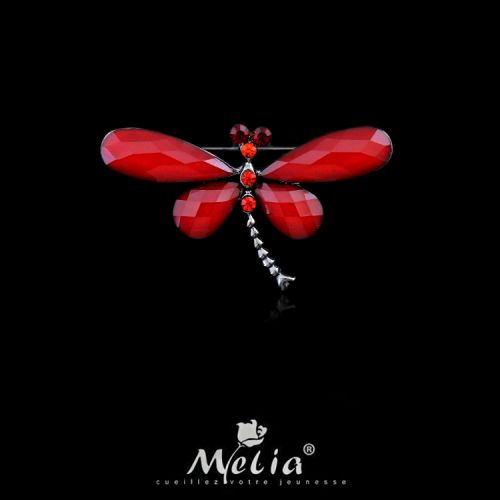 Broche femme MELIA CUEILLEZ VOTRE JEUNESSE en Alliage argent et plaqué or - Ref 1173047