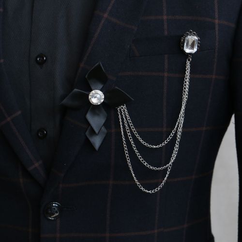 Broche homme en Matériau mixte - Ref 1173069