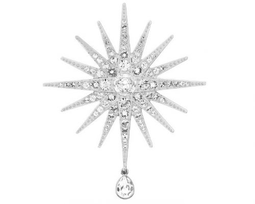 Broche femme en cristal autrichien - Ref 1173083