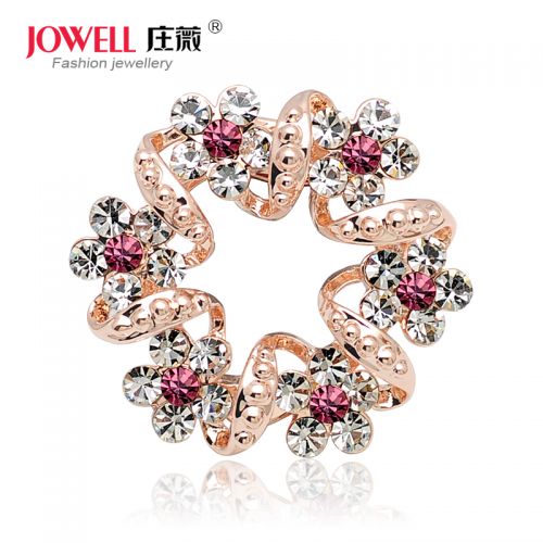 Broche femme en Alliage argent et plaqué or - Ref 1173107