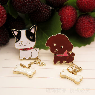 Broche femme en Alliage argent et plaqué or - Ref 1173131