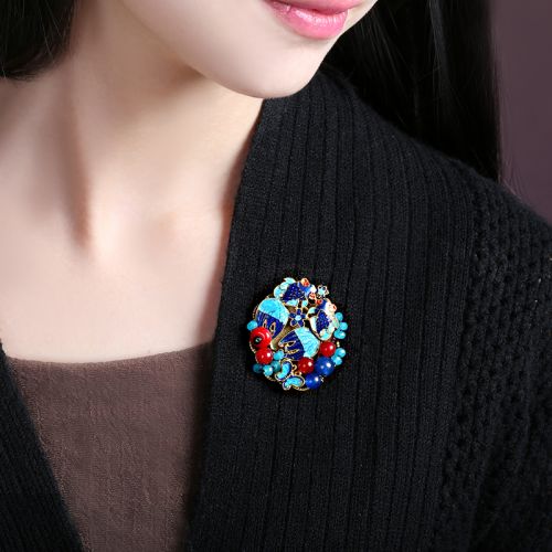 Broche femme en Matériau mixte - Ref 1173189