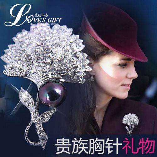 Broche femme en Zircon diamant - Ref 1173380