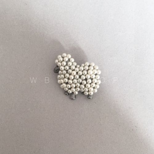 Broche en Alliage argent et plaqué or - Ref 1173485