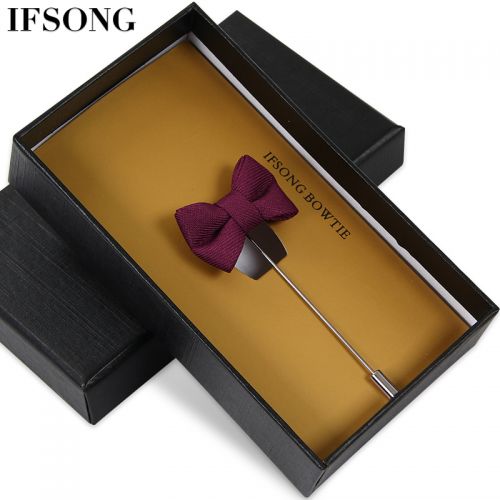 Broche homme IFSONG en ruban - Ref 1173494