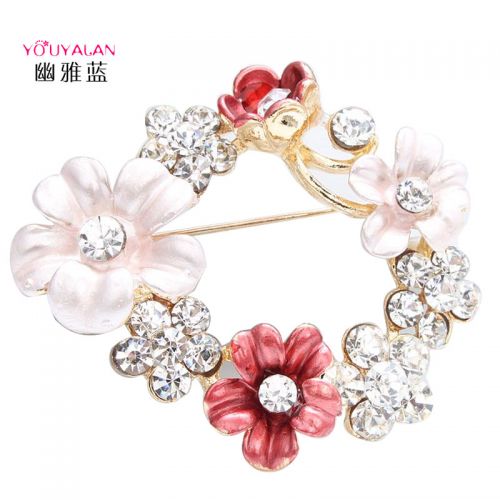 Broche femme en Zircon diamant - Ref 1173513