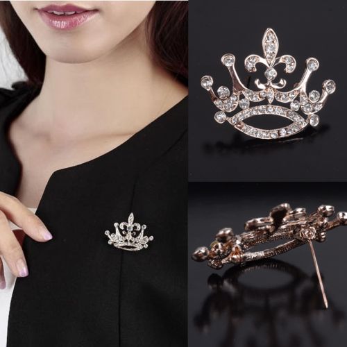 Broche femme en Alliage argent et plaqué or - Ref 1173538