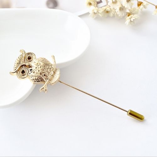 Broche femme en Alliage argent et plaqué or - Ref 1173569