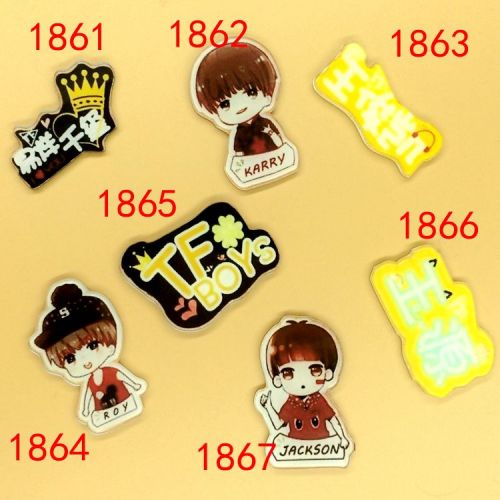 Broche Lovers en plexiglas - Ref 1173580