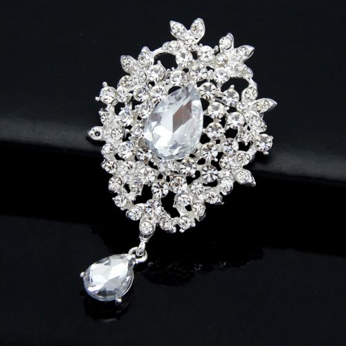 Broche femme DANBIHUABI en Zircon diamant - Ref 1173582