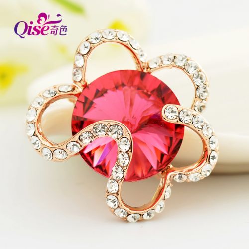 Broche femme en Alliage argent et plaqué or - Ref 1173591