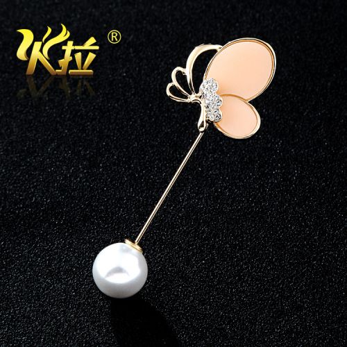 Broche femme en Alliage argent et plaqué or - Ref 1173617