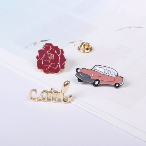 Broche en Alliage argent et plaqué or - Ref 1173747
