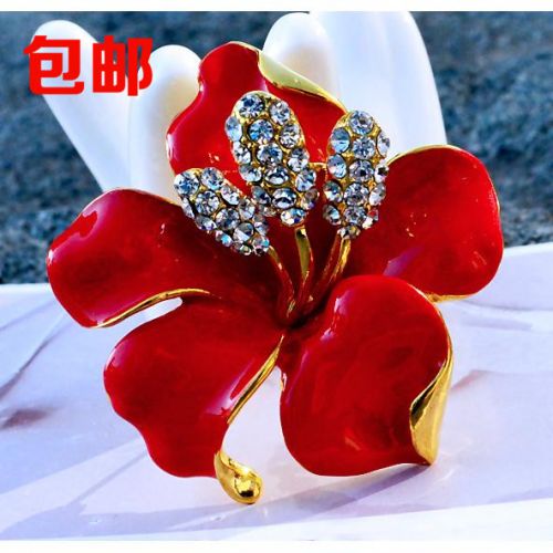 Broche femme en Alliage argent et plaqué or - Ref 1173864