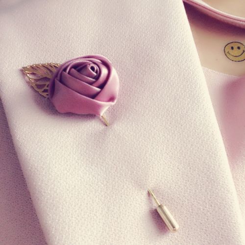 Broche Lovers en ruban - Ref 1173877