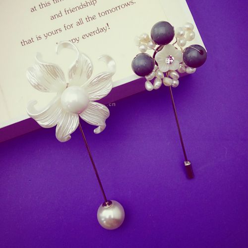 Broche femme en Nacre - Ref 1173927