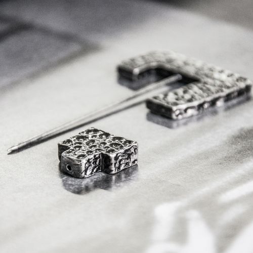 Broche Lovers en Matériau mixte - Ref 1173936
