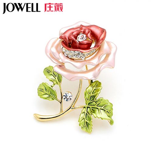 Broche femme en Alliage argent et plaqué or - Ref 1173990